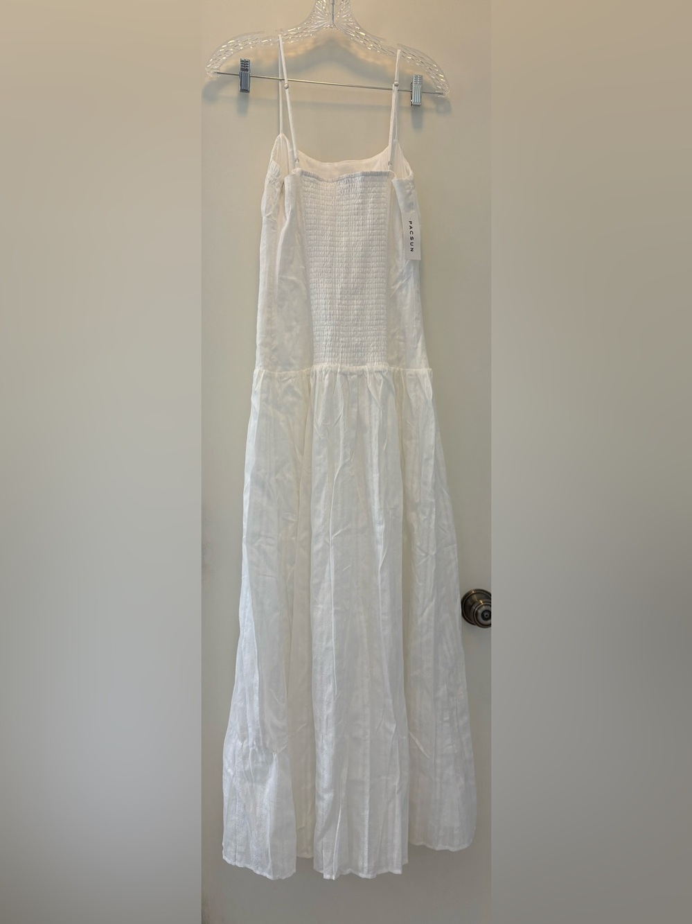 PacSun Your Favorite Ava Linen Bustier Maxi Dress - Picture 3 of 4